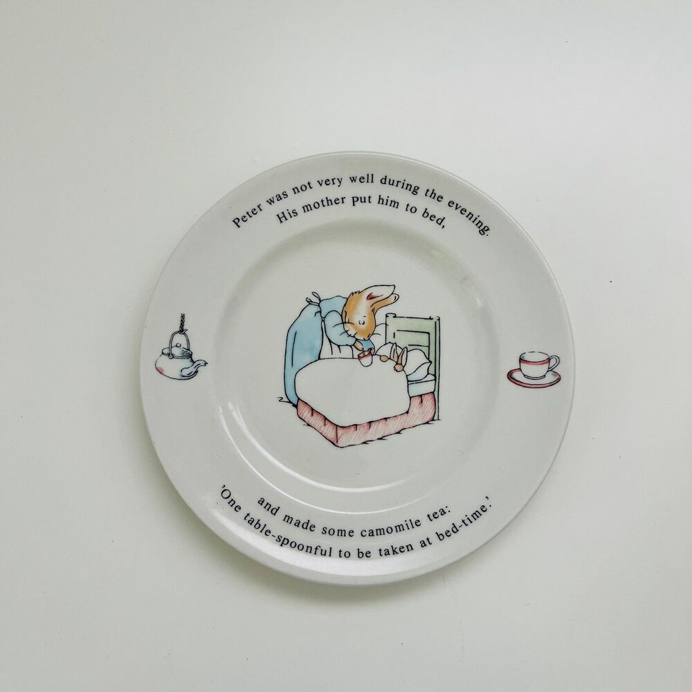 WEDGWOOD Frederick Warne & Co. 1991 Peter Rabbit Children's Plate